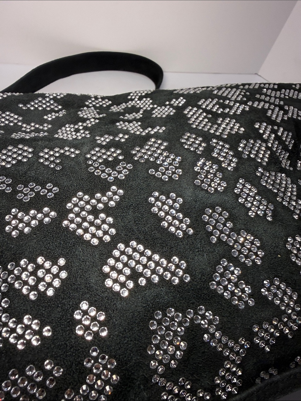 Balmain Leo Swarovski Crystal Messenger Bag - Picture 7 of 12